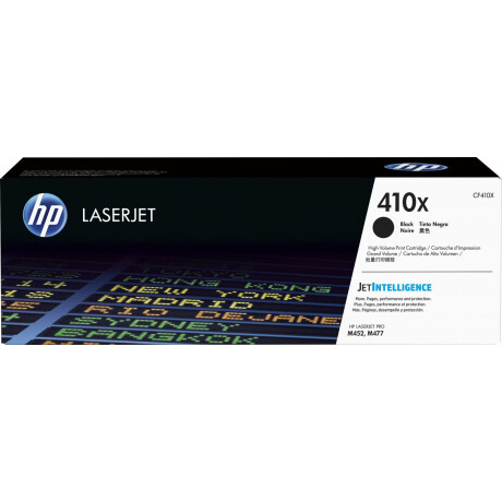 HP TONER CF410X NEGRO M452/477 6500 CPS Hp Toner Cf410x Negro M452/477 6500 Cps