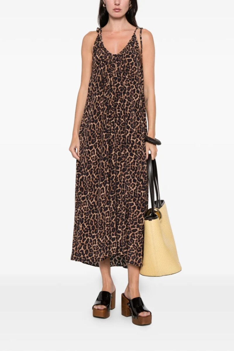 VESTIDO FLORA Leopardo