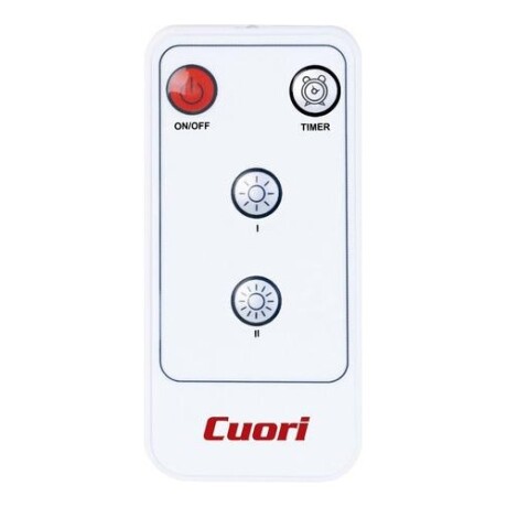 Convector de pared Cuori Scintilla 2000W con control remoto Blanco