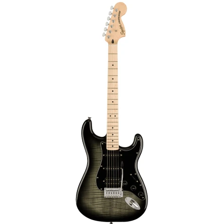Guitarra Eléctrica Squier Affinity Strat Fmt Hss Black Burst Guitarra Eléctrica Squier Affinity Strat Fmt Hss Black Burst