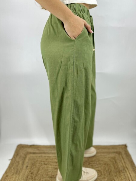 PANTALON WANNA BRUNA VERDE