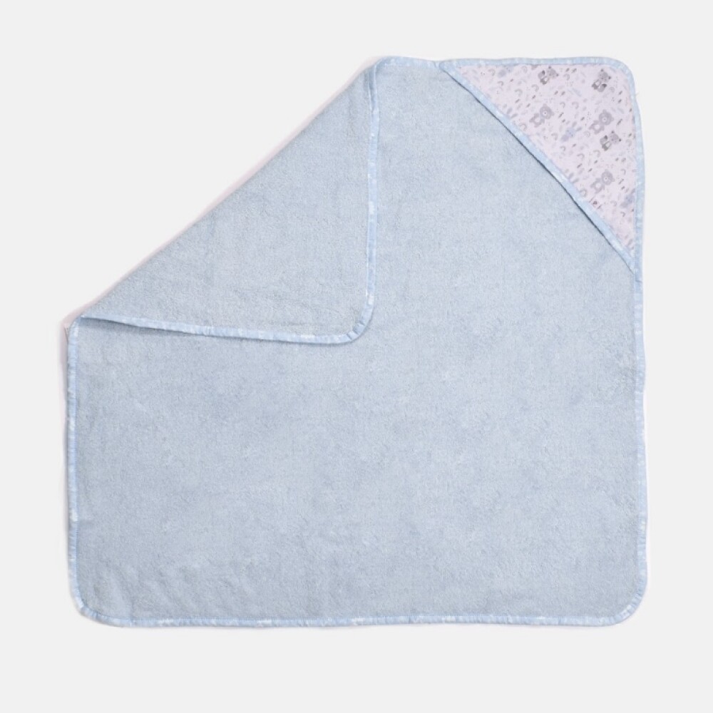 Toalla con Capucha 80x80 Bosque Celeste