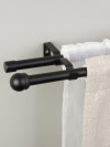 Barra cortina doble BALL 200-340cm Barra cortina doble BALL 200-340cm