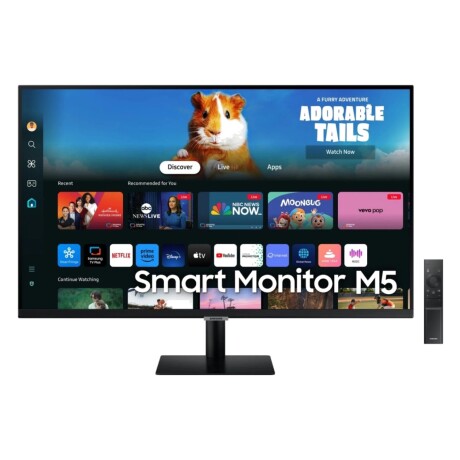 Monitor Smart Samsung M5 32" Full HD con Apps de Smart TV y Wi-Fi Monitor Smart Samsung M5 32" Full HD con Apps de Smart TV y Wi-Fi