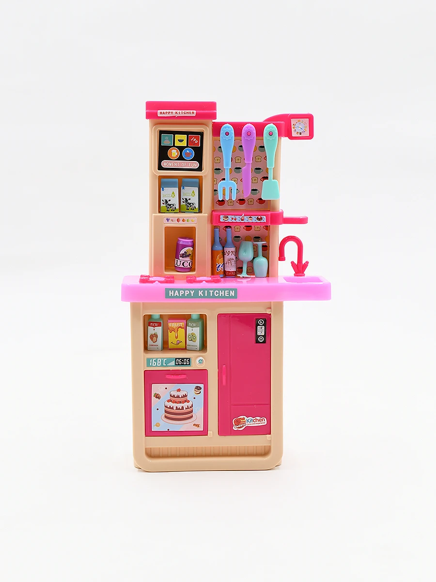 COCINA SET MUÑECA - ROSADO 