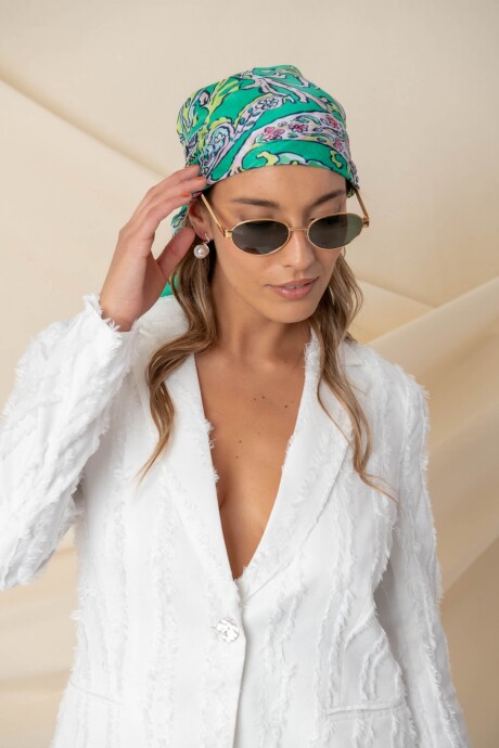 PAÑUELO ARABESQUE Verde