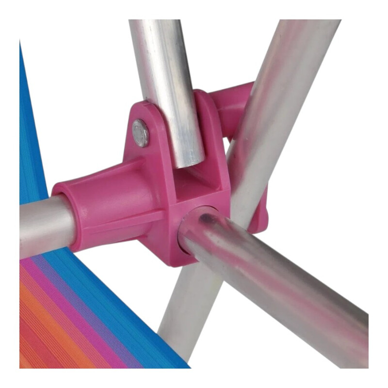 Silla Infantil Playa Aluminio Violeta