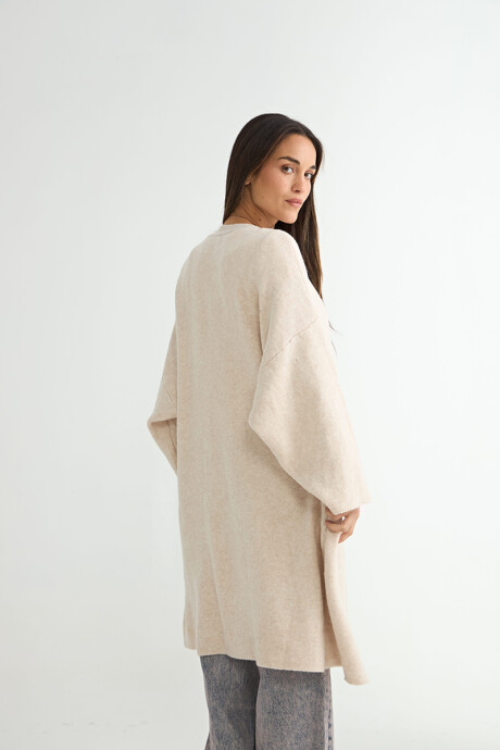 SACO TEJIDO ALHELÍ BEIGE