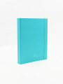 CARPETA CON FOLIOS A4 VERDE AQUA
