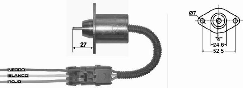 AUTOMATICO DE ARRANQUE - SOLENOIDE DE PARE BOBCAT YANMAR LC