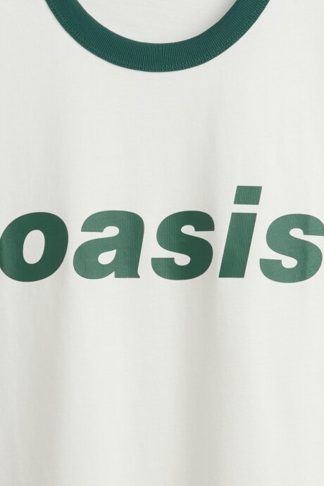 Remera Bandas Manga Corta Hombre New Off White Opt1