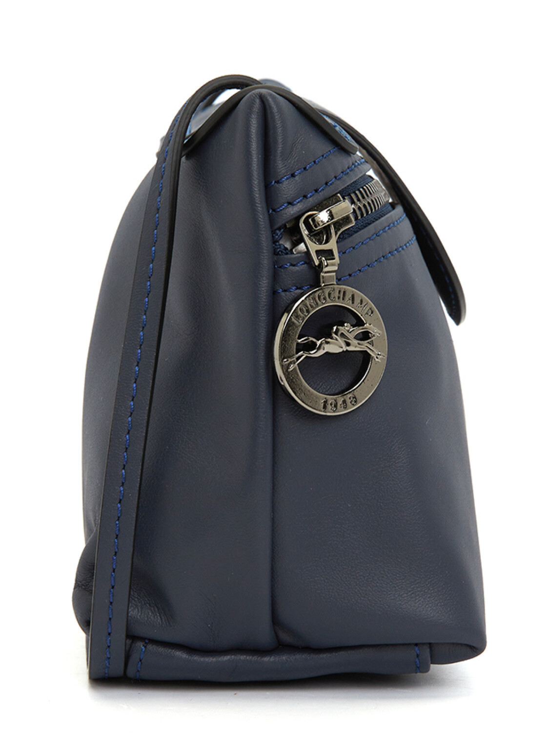 Longchamp -Mini bolso cruzado de cuero, Le pliage Xtra Azul