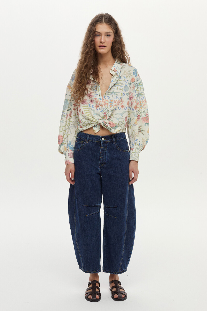 Jean Nogal Azul