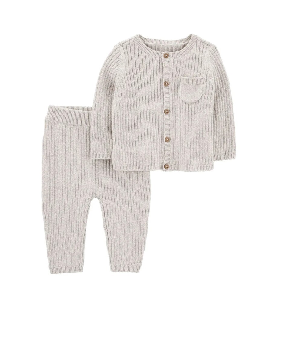 Conjunto Hilo Carters botones Beige Claro 