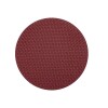 INDIVIDUAL RED BORDO 38CM Unica