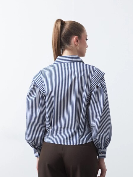 CAMISA D.CASSIN PULIZO AZUL MARIN