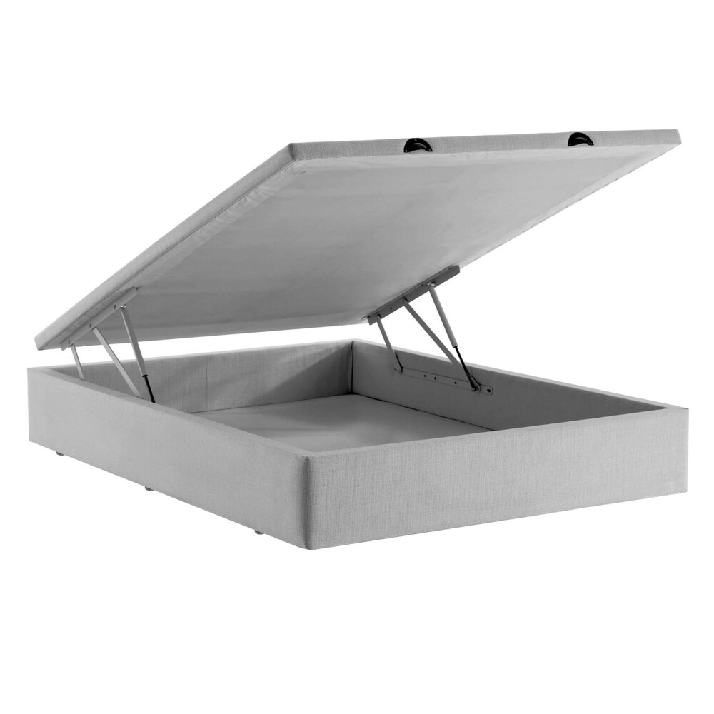 BOX CON BAÚL SUPER KING MADERA GRIS TEC0010