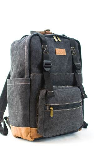 MATERA MOCHILA LANIN CANVAS HUMO