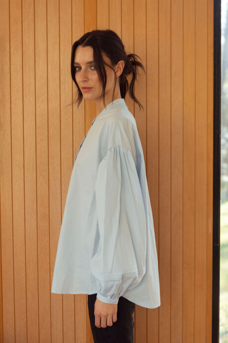 Camisa Astrid Celeste