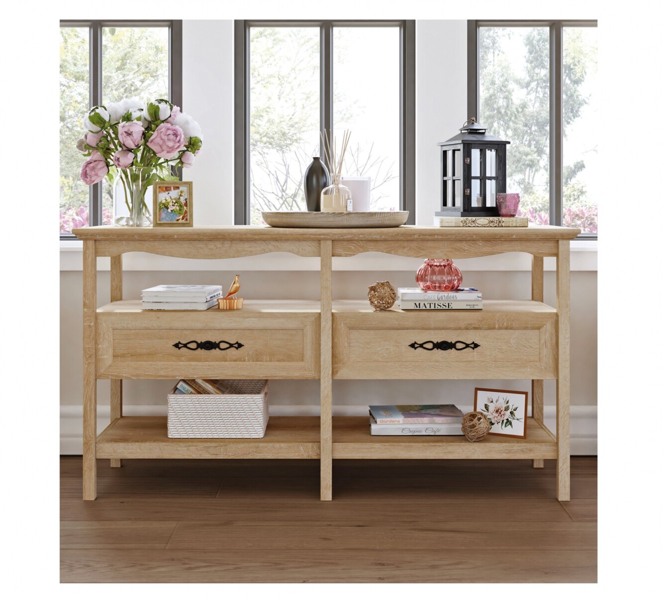 Mueble para TV Madera Tradicional Sauder Linea Adaline 