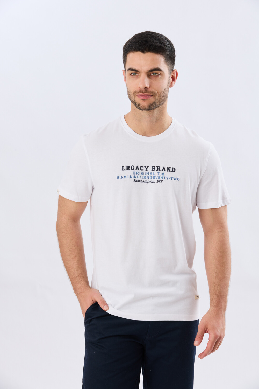 REMERA ESTAMPADA DE ALGODÓN Blanco