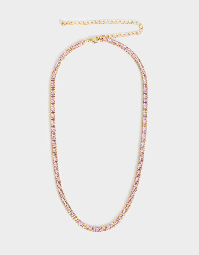 Collares Cortos Premium Gold Collar Corto Bañado En Oro - Dorado