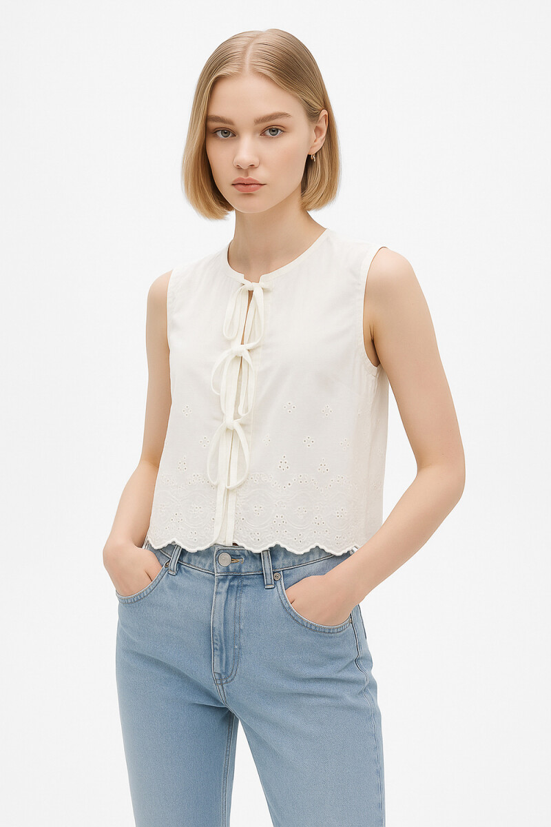 Blusa Siris - Blanco 