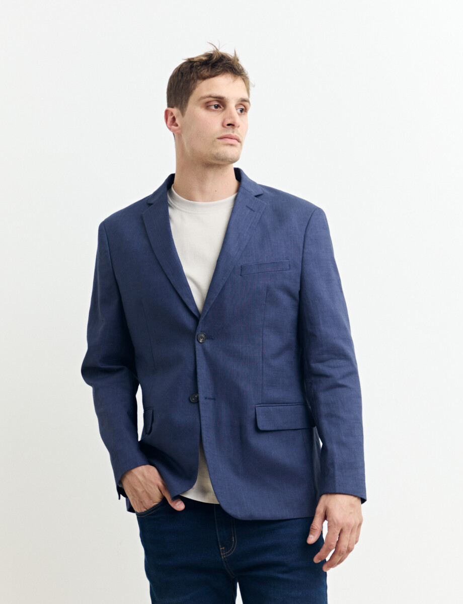 110577 SACO HARRINGTON LABEL Azul