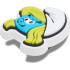 Jibbitz Los Pitufos Smurfette Multicolor