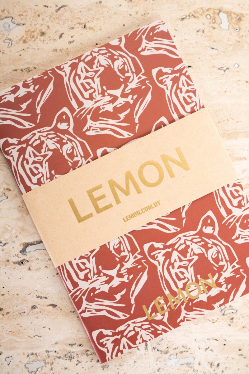 Notebook Print Tigres Ocre