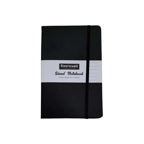 Cuaderno negro tapa dura 13x21x1.5cm Cuaderno Negro Tapa Dura 13x21x1.5cm