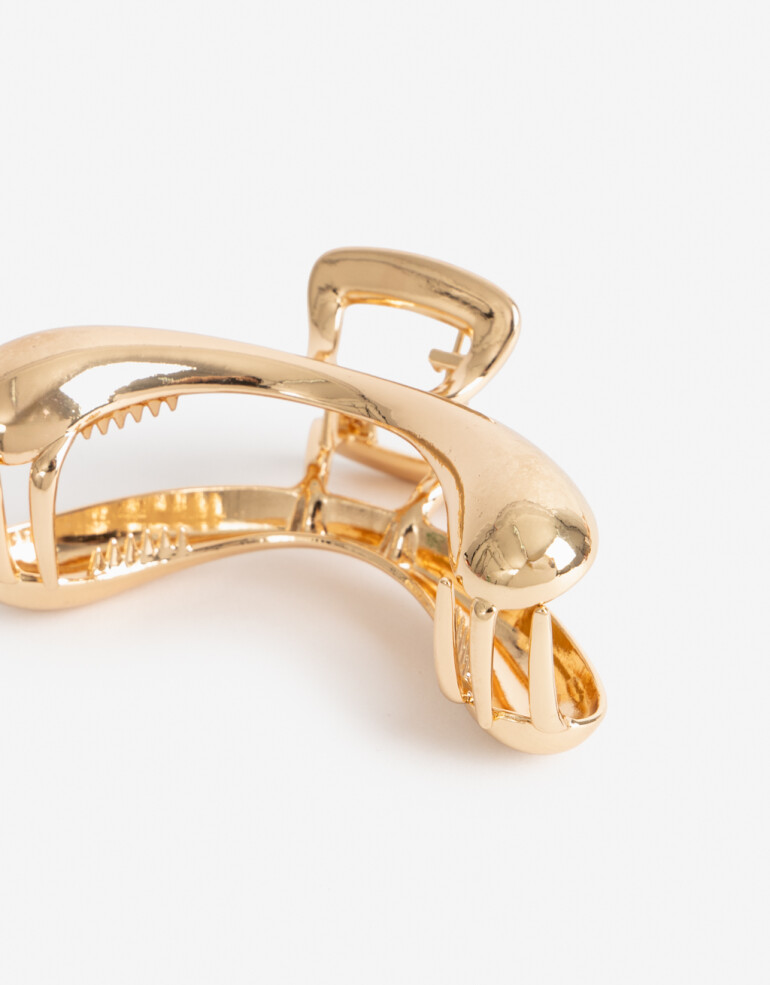 Broche Metal Broche Metálico Glossy - Dorado