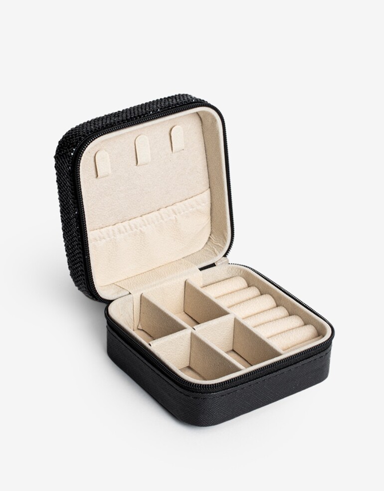 Rega Varios Caja Organizadora De Bijou - Negro