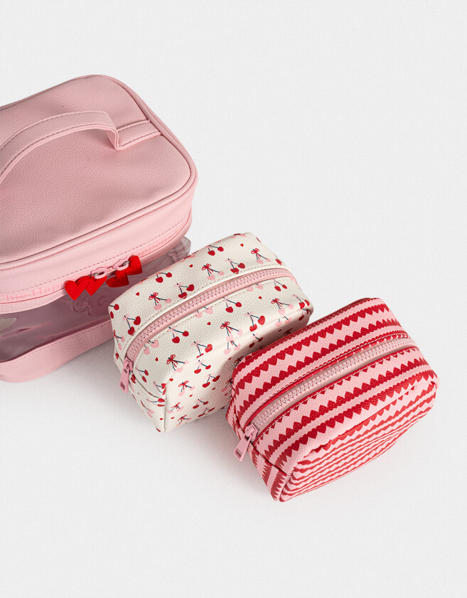 Porta Cosméticos Set De Portacosméticos - Combinacion Bicolor