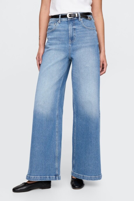 Jean Stride Mujer Light Indigo 11