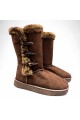 PANTUBOTA MUJER TRINY 3 BOTONES Marron
