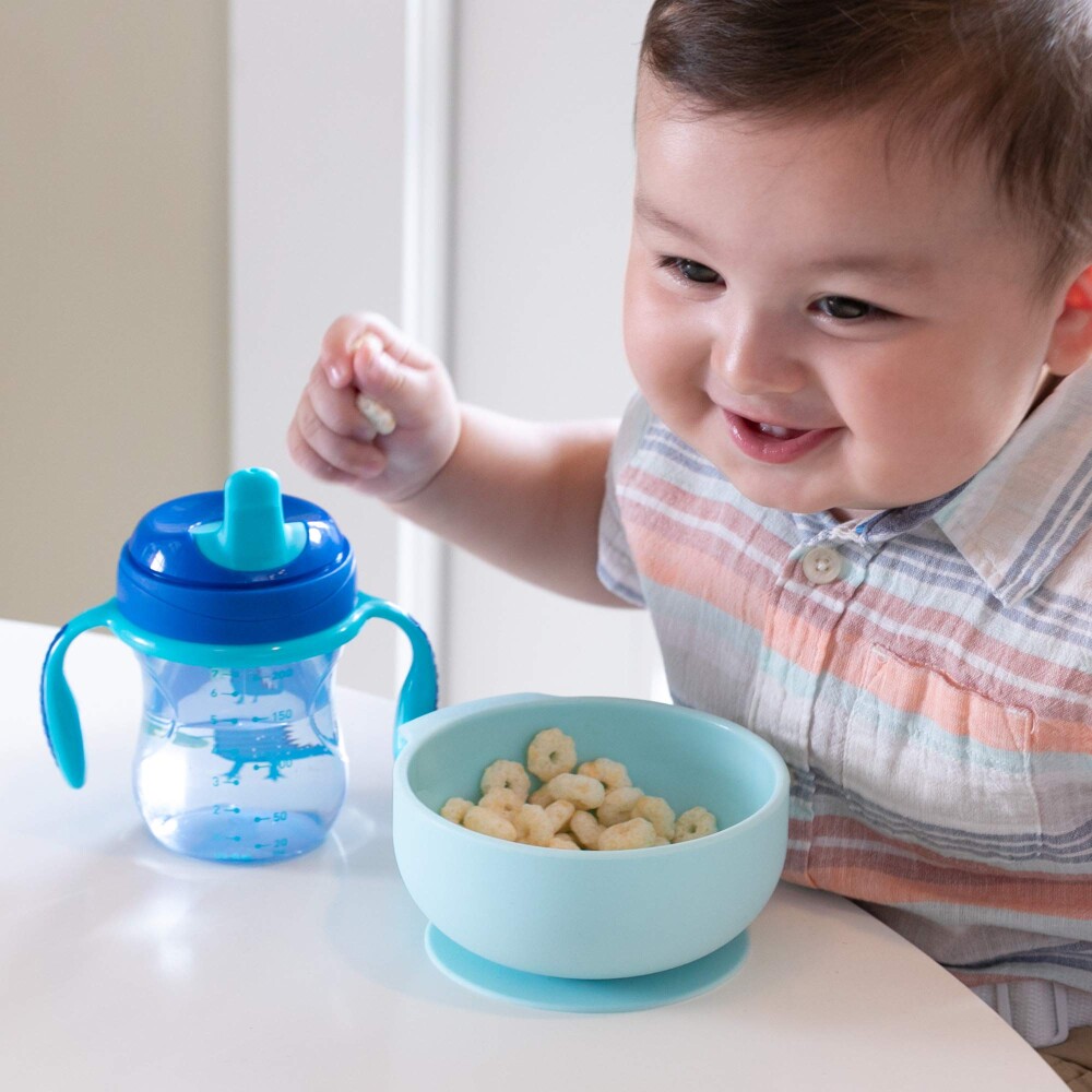 Bowl con ventosa CHICCO celeste