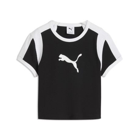 Graphic Ringer Baby Tee 63662101 Negro
