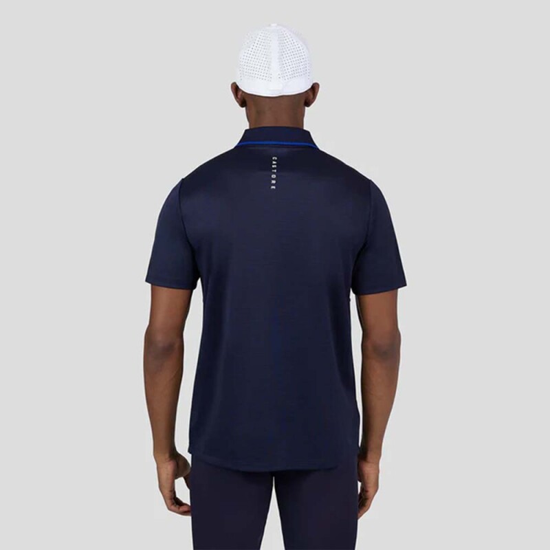 Tonal Stripe Polo - Hombre Midnight Navy