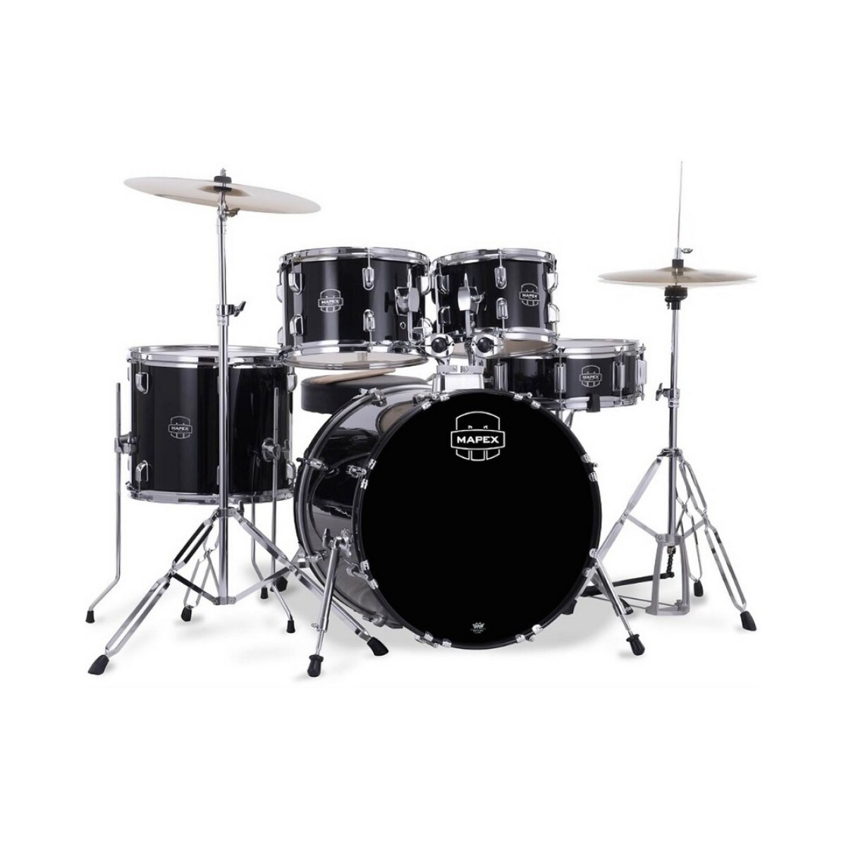 BATERIA MAPEX COMET CM5044FTCDK BLACK C/ HARDWARE Y PLATILLOS 