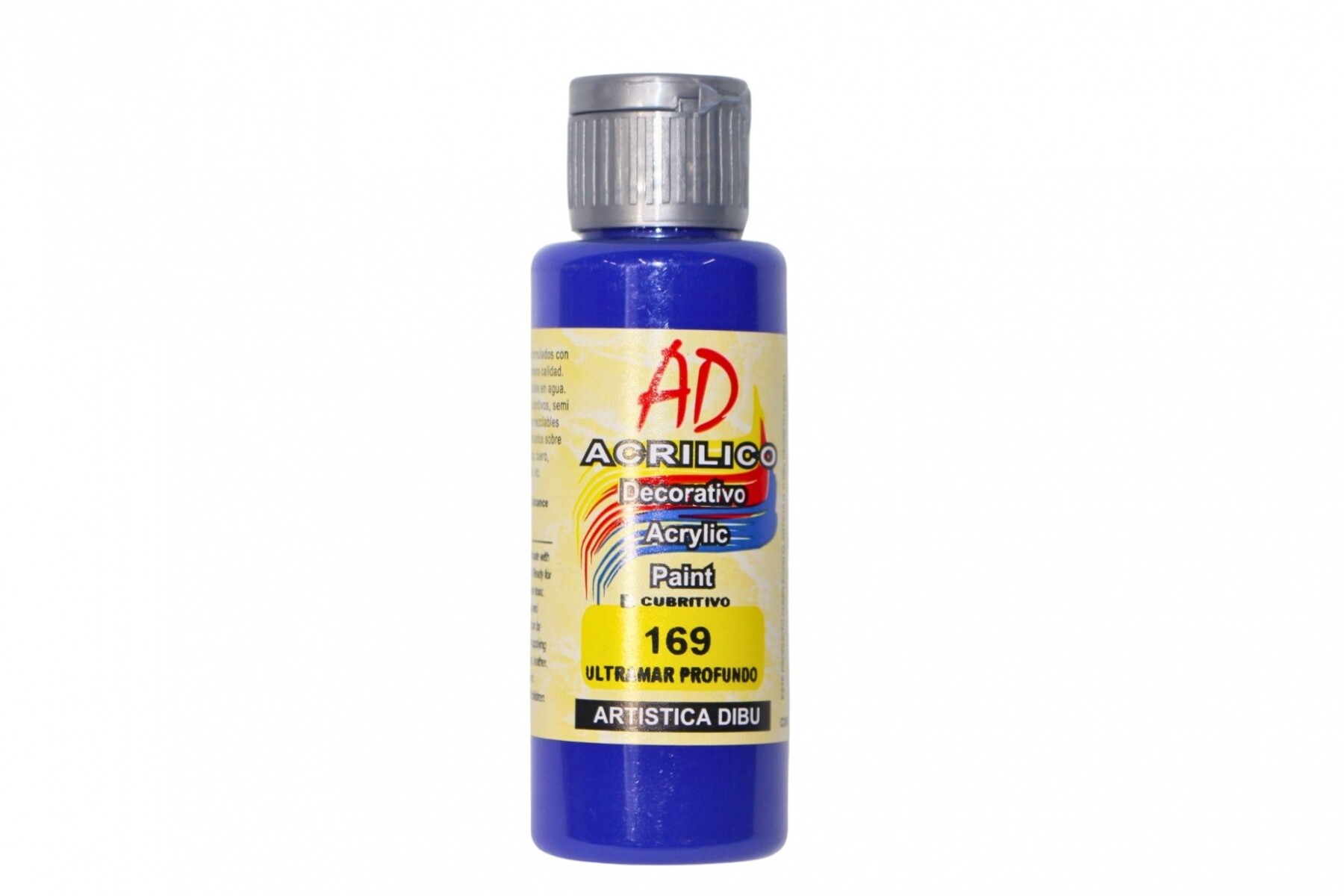 PINTURA ACRILICA ARTISTICA DIBU 60 ML. DIFERENTES COLORES - COLOR ULTRAMAR PROFUNDO 169 