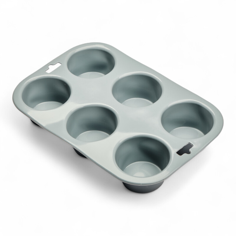 Molde Silicona 6 Muffins Sin Color