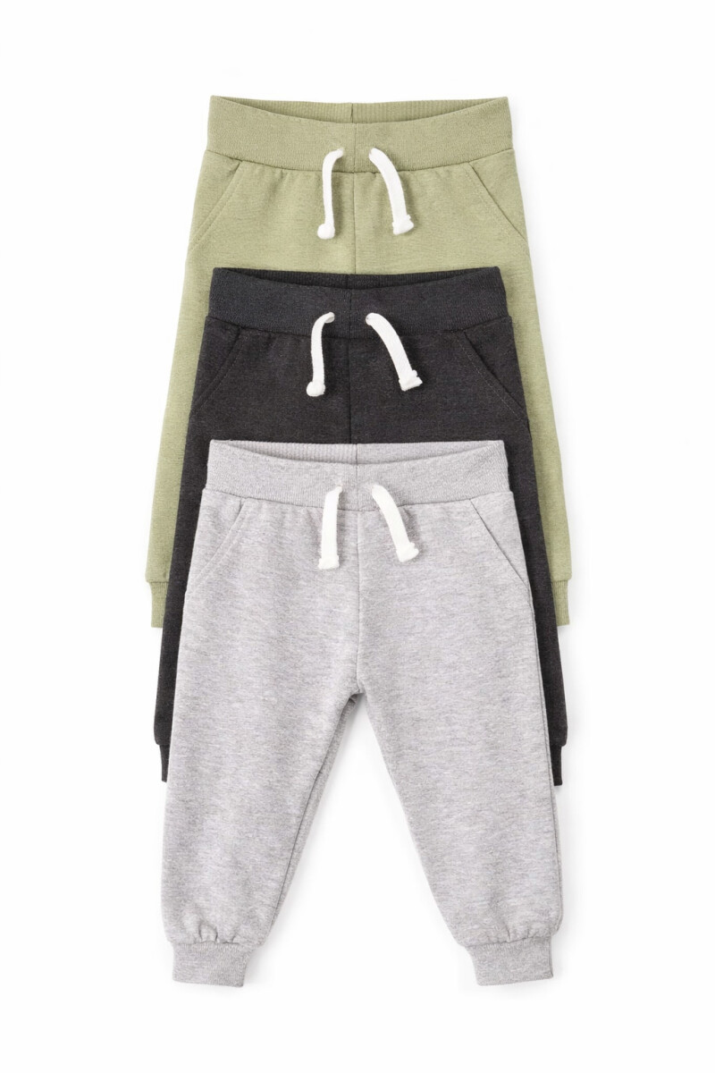 PANTALON HARRY IV PACK X 3 - VERDE 