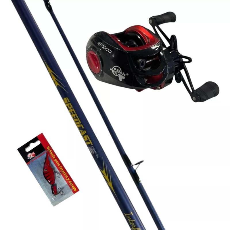 Combo Speedcast Rotativo + Señuelo DIESTRO