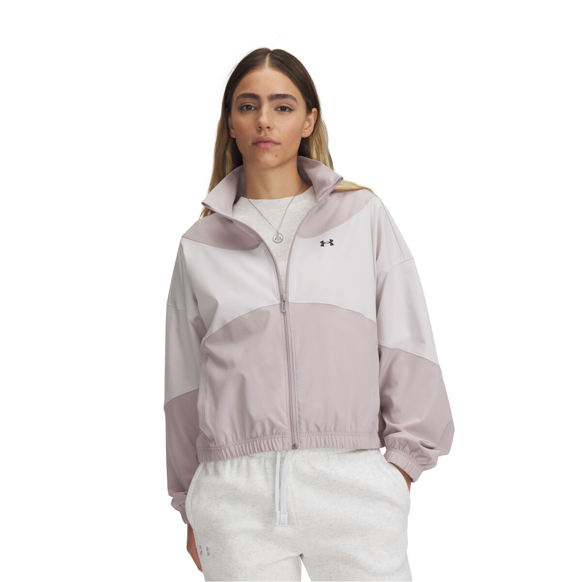 Campera de Mujer Under Armour Rival W - Gris 