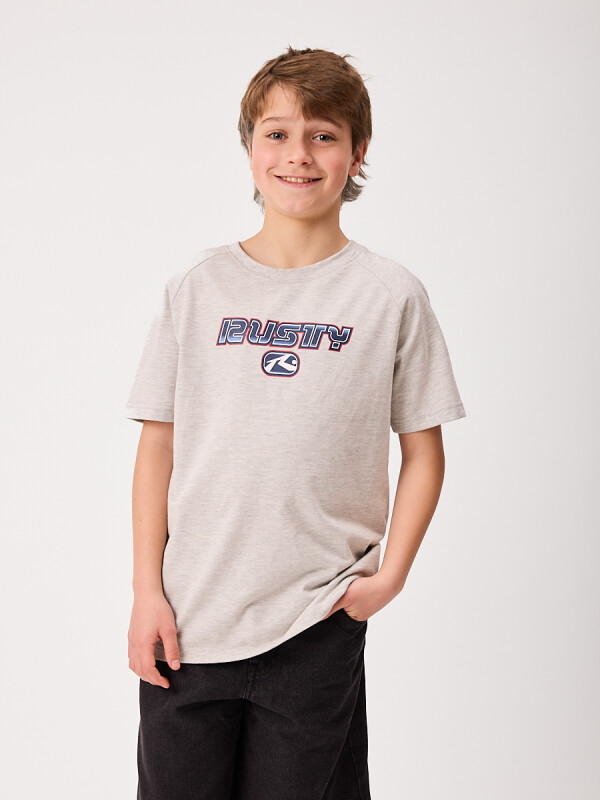 T-SHIRT AROON TEEN RUSTY Gris Melange