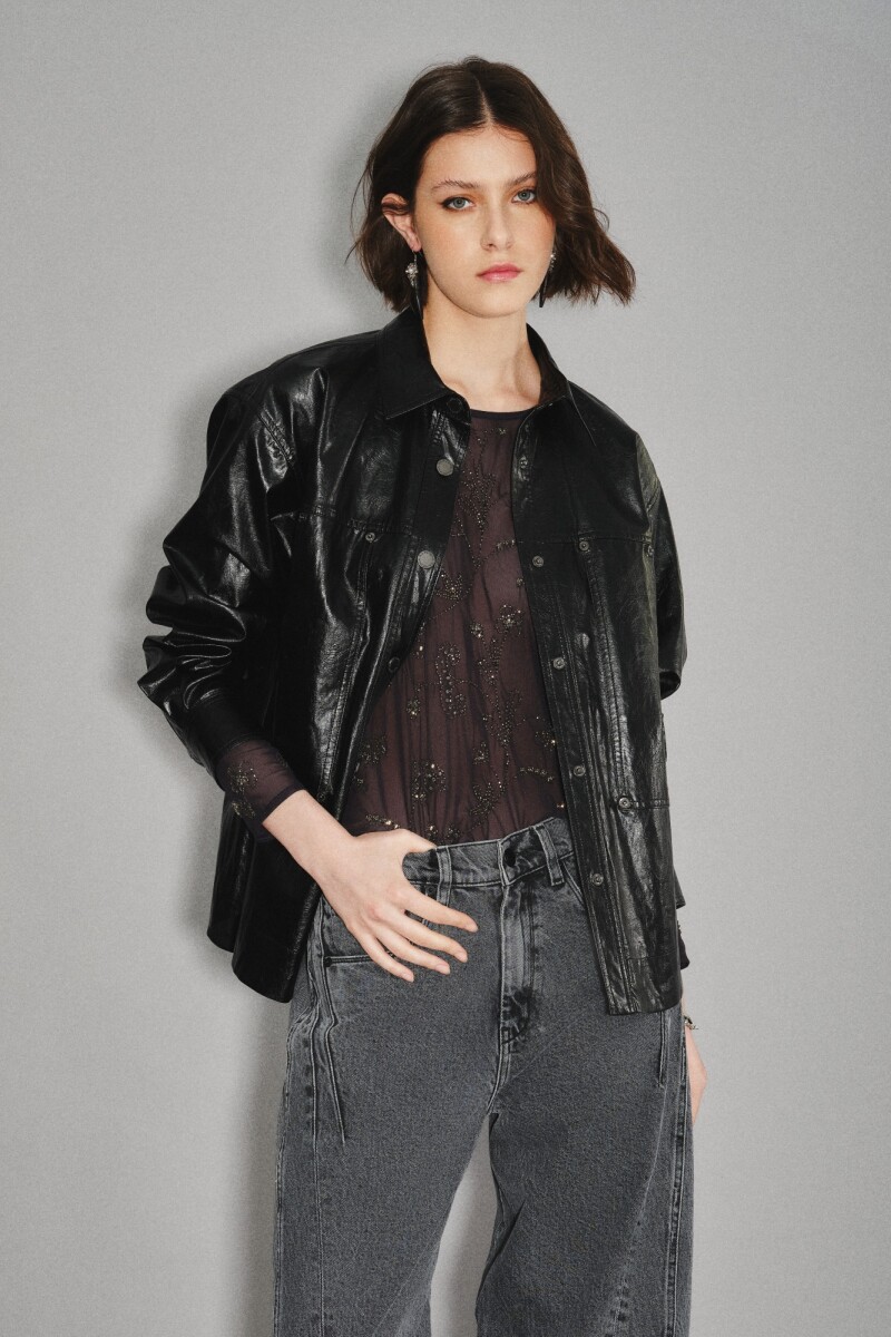 Campera Charo Negro