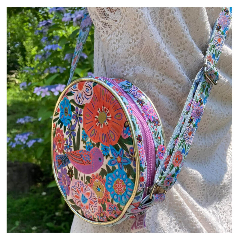 Cartera Redonda Bird Little Big Room Djeco Cartera Redonda Bird Little Big Room Djeco