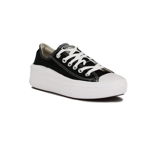 Championes Converse Move Ox Mujer Negro-blanco