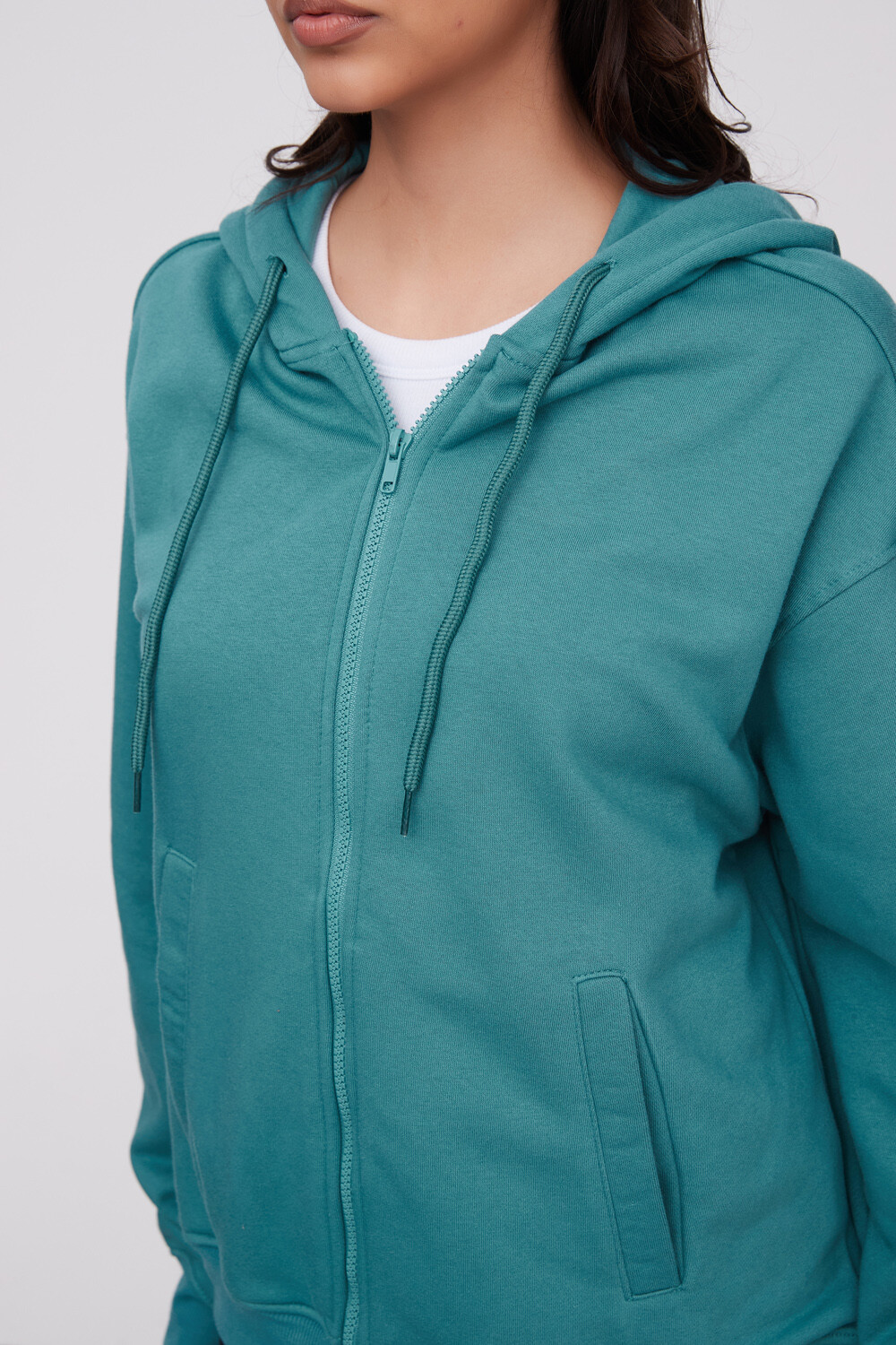 Campera Sammira Verde Azulado